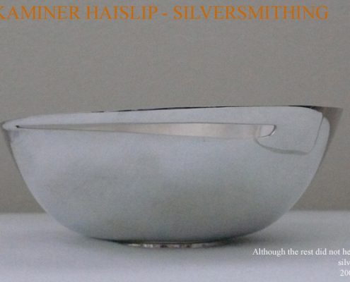 bowls contemporary silver bowl