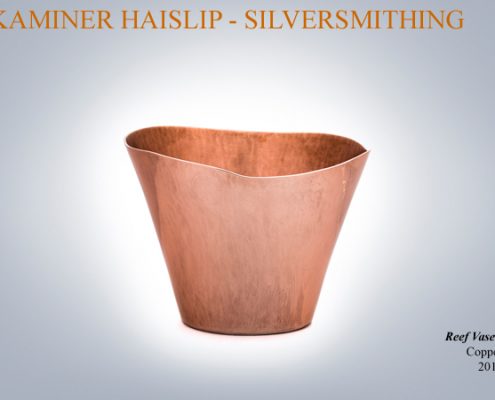 copper vases raised vessel