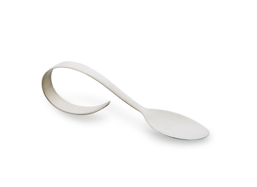 Loop Baby Spoon - Silver