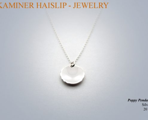 necklaces silver poppy jewelry