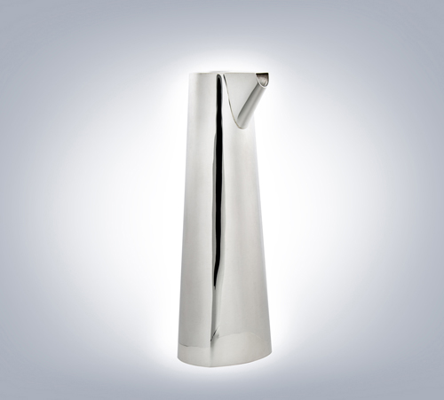Silver pitcher contemporary silver designer silversmith functional art tabletop design