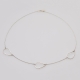 silver link necklace