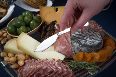 silver cheese knife silver tray cheese plate 