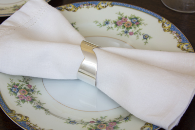 silver napkin ring tabletop design use your silver silver wedding gifts